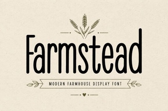 Farmstead Font: a Creative Tool for Design Projects