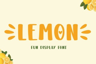 Introducing Lemon Font: Fresh, Creative Typography