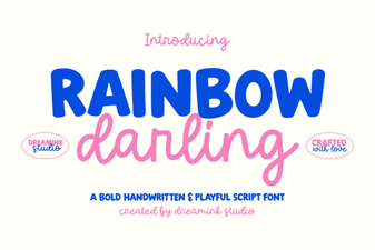 Rainbow Darling Duo Font: Designs & Pairing Tips