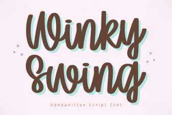 Designing Playful Pages with the Winky Swing Font