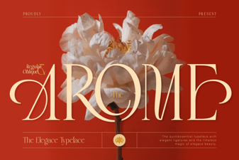 Arome Font: Elevating Design with Modern Typography