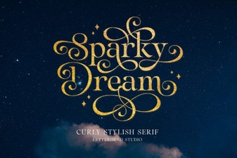 Sparky Dream Font: a Free Creative Asset